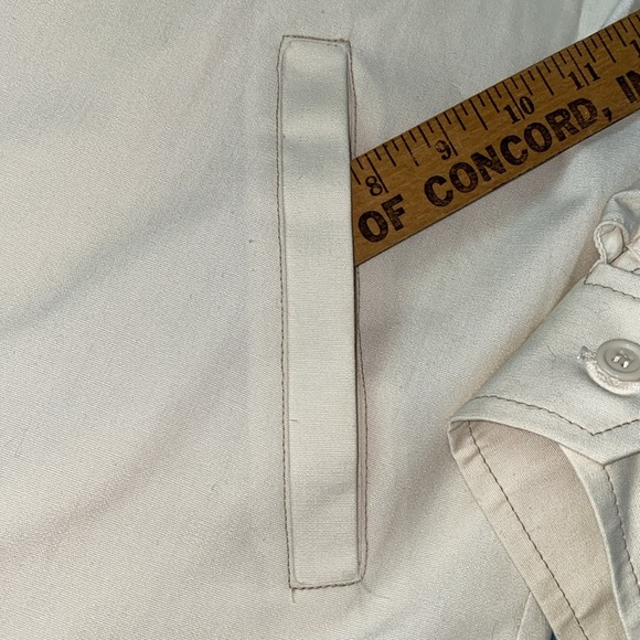 LONDON FOG weatherproof vintage zip up long sleeve stylish beige jacket size 40 - Picture 14 of 14